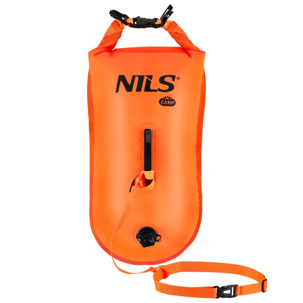 Schwimmboje mit 28-Liter-Trockensack, Rucksack