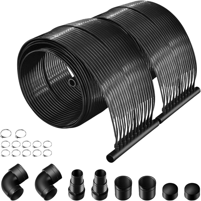 Schwimmbadheizung 600 x 75 cm Solarkollektoren für 25800 L Einbau- und Aufstellpools