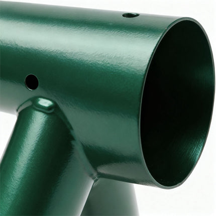 Swing Connector for Round Wooden Posts, Steel