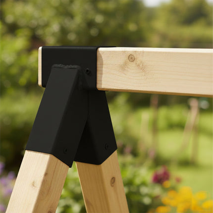 Schaukelgestellverbinder, A-Form, Stahl, wetterfest