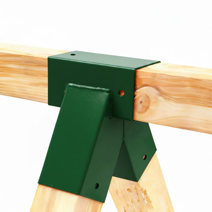 Schaukelrahmenverbinder, Stahl, wetterfest, 90x90 mm