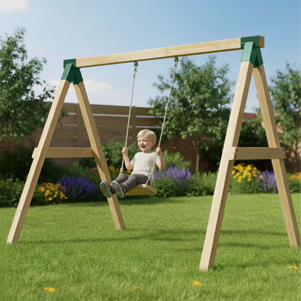 Schaukelrahmenverbinder, Stahl, wetterfest, 90x90 mm