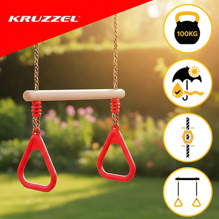 Balançoire - trapèze Kruzzel 25383