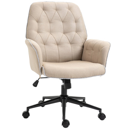 Ergonomic swivel office chair, height adjustable foam