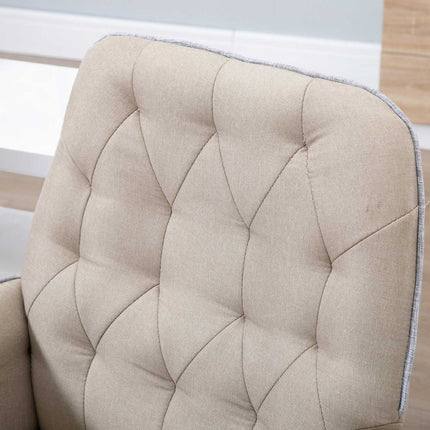 Ergonomic swivel office chair, height adjustable foam