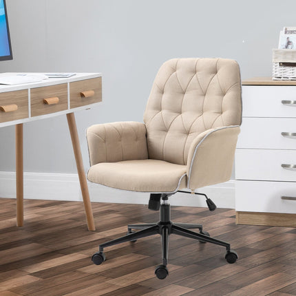 Ergonomic swivel office chair, height adjustable foam