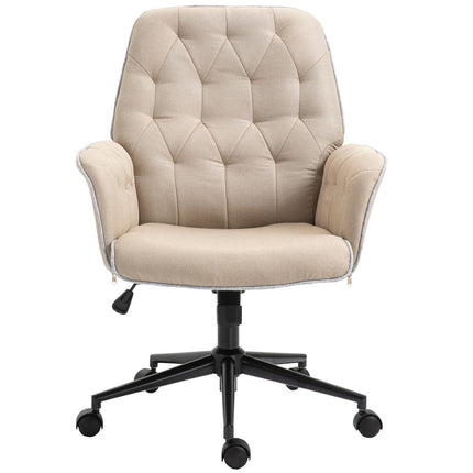 Ergonomic swivel office chair, height adjustable foam