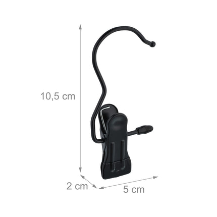 Swivel clamps for boots in a pack of 25