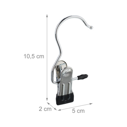Swivel clamps for boots in a pack of 25