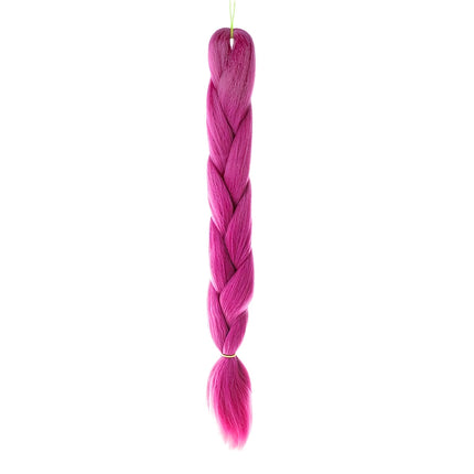 Synthetic hair braids - purple