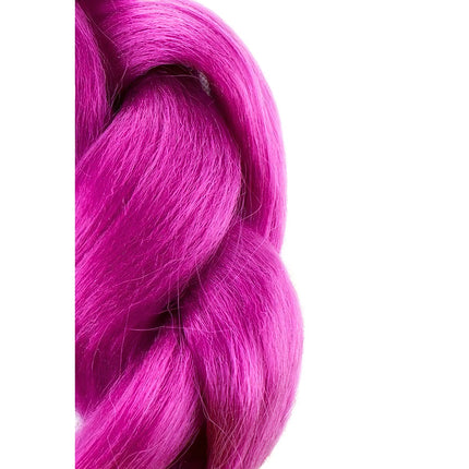 Synthetic hair braids - purple