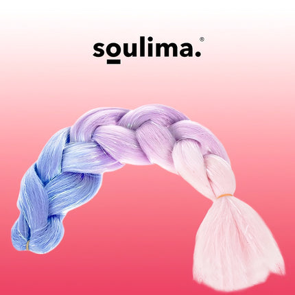 Synthetic hair ombre braids Soulima 23577