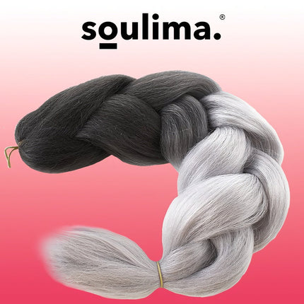 Syntetické vlasové copánky ombre sz/sz W10345