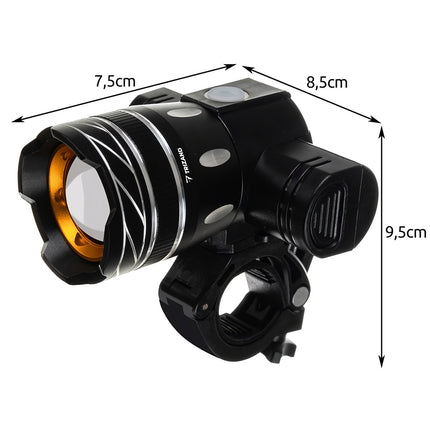T6 USB Bike Light + Rear Light 23681