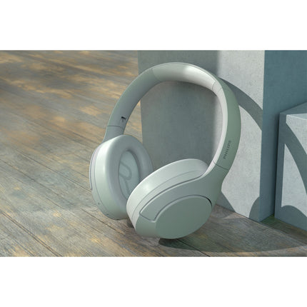 TAH8506WT Bezdrátová sluchátka, Noise Canceling Pro, elegantní styl. Až 60 hodin přehrávání. Bílá.