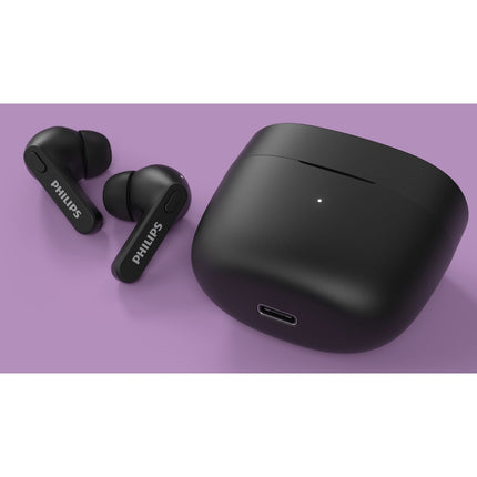 TAT2206BK True Wireless sluchátka, třída IPX4 (odolná proti stříkající vodě a potu) 6+18 hodin přehrávání. Černá.