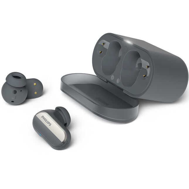 TAT6908BK True Wireless-Kopfhörer mit Noise Reduction Pro und Konversationsmodus. Schwarz.