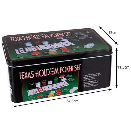 TEXAS 23539 Pokerset 
