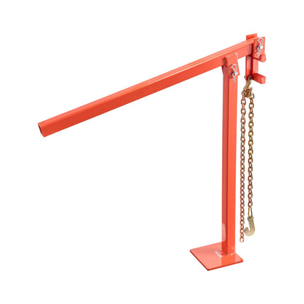 T-Post Puller 78 cm, Steel Fence Post Remover, 109 cm Chain