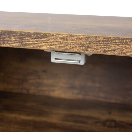 Tv-meubel met 6 vakken, geschikt voor tv's tot 60 inch.
