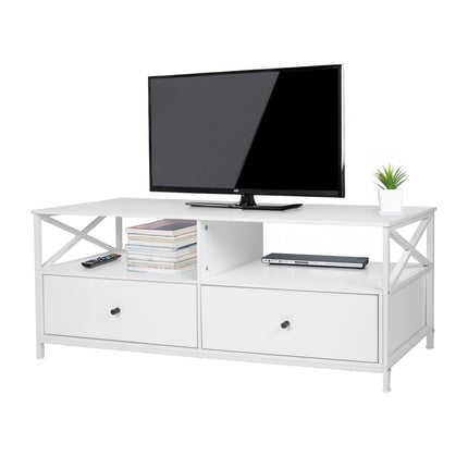 TV Cabinet with Drawers for TVs Up to 55 Inches