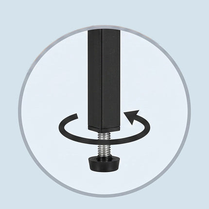 TV Lowboard with Storage, Greige-Black, 120 cm