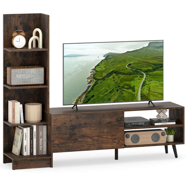 TV-Ständer für Fernseher bis 50 Zoll, verstellbares Regal, Schrank