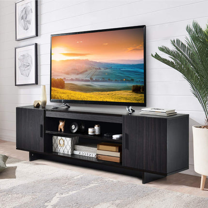 TV stolek pro televizory do 65 palců, 2 skříňky, police