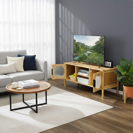 TV skříňka se 2 dvířky, správa kabelů
