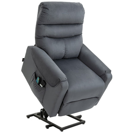 Elektrischer Relaxsessel mit Massage, Heizung und Aufstehhilfe