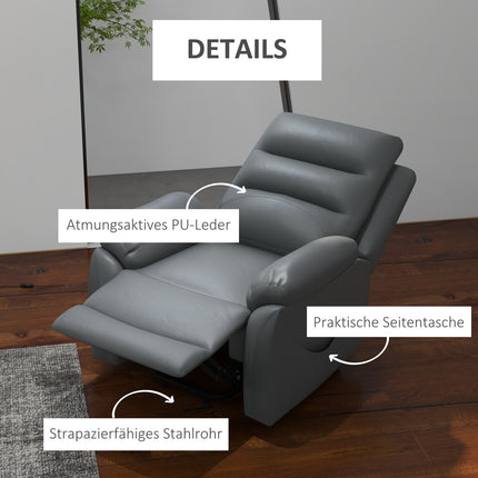 Electric recliner with stand-up assist, 180 kg capacity