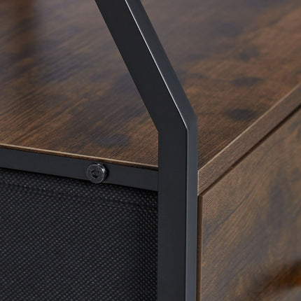 TV table in industrial style