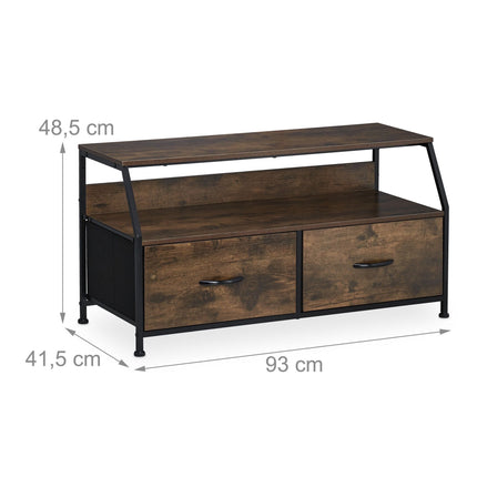 TV table in industrial style