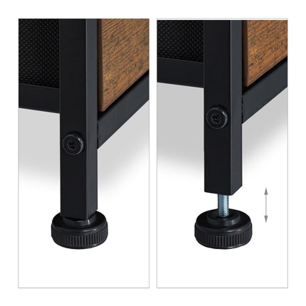 TV table in industrial style
