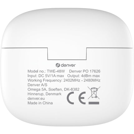 TWE-48W True Wireless Bluetooth-Kopfhörer mit Ladeetui