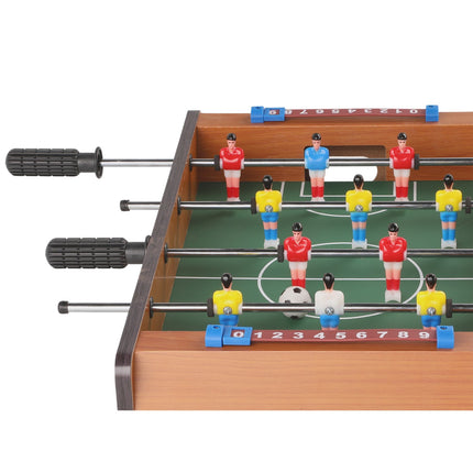 Tischfußballspiel, MDF, 51x51x10 cm, 2 Bälle inklusive