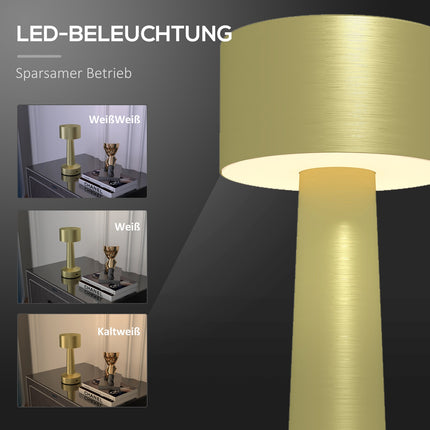 Dobíjecí LED stolní lampa s dotykovým spínačem