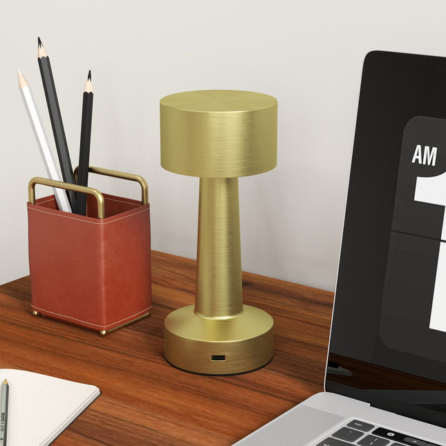 Wiederaufladbare LED-Tischlampe mit Touch-Schalter