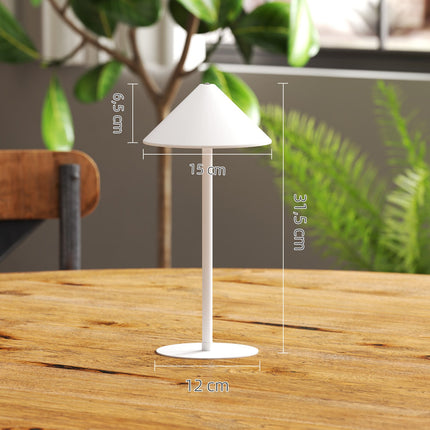 Set of 2 table lamps, touch control, 3 light colors