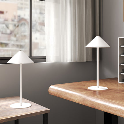 Set of 2 table lamps, touch control, 3 light colors