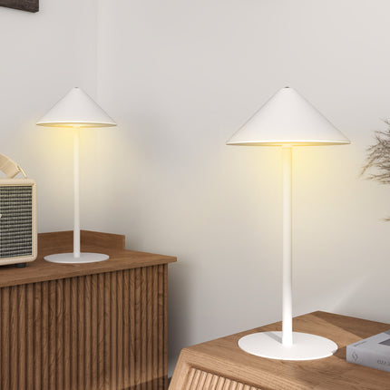 Set of 2 table lamps, touch control, 3 light colors