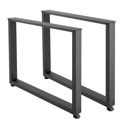 Table Legs, 750 x 900 mm, Steel, 1000 kg, 2-Pack
