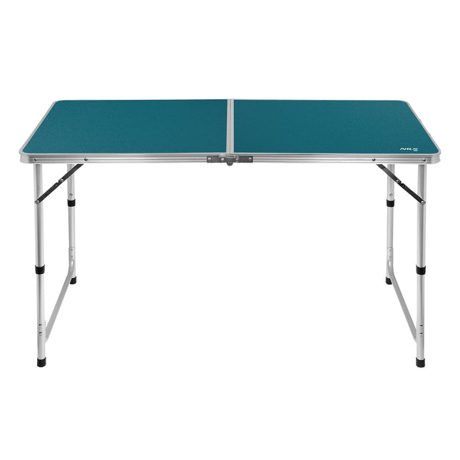 Tisch- und Stuhlset, blau, klappbar, für draußen