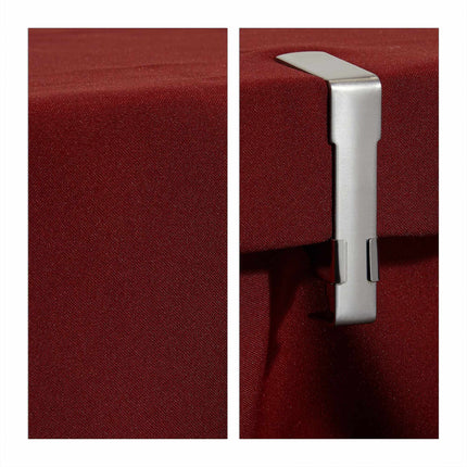Pinces de table en acier inoxydable 4 pièces