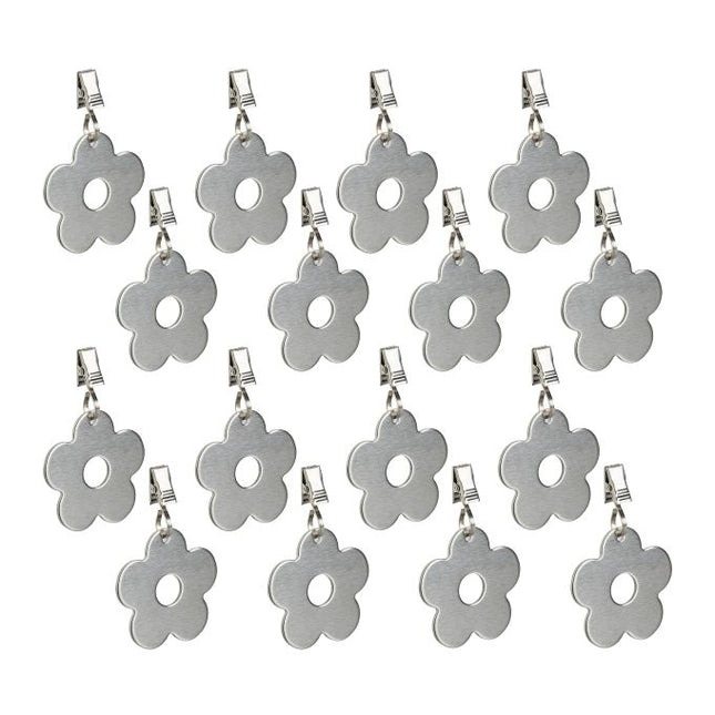 Tischdecke Papier Faltblumen 16er Set
