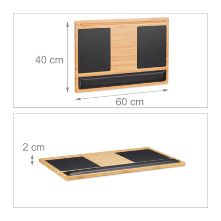 Tisch für Laptop Bambus