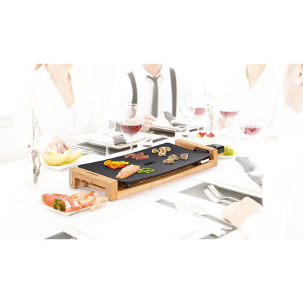 Tischgrill Table Chef Pure Black Bamboo 50X25