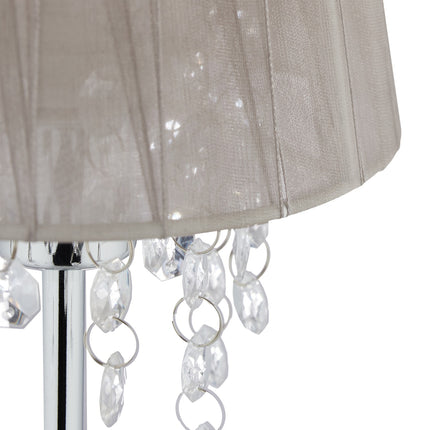 Tischlampe Organza Kristall