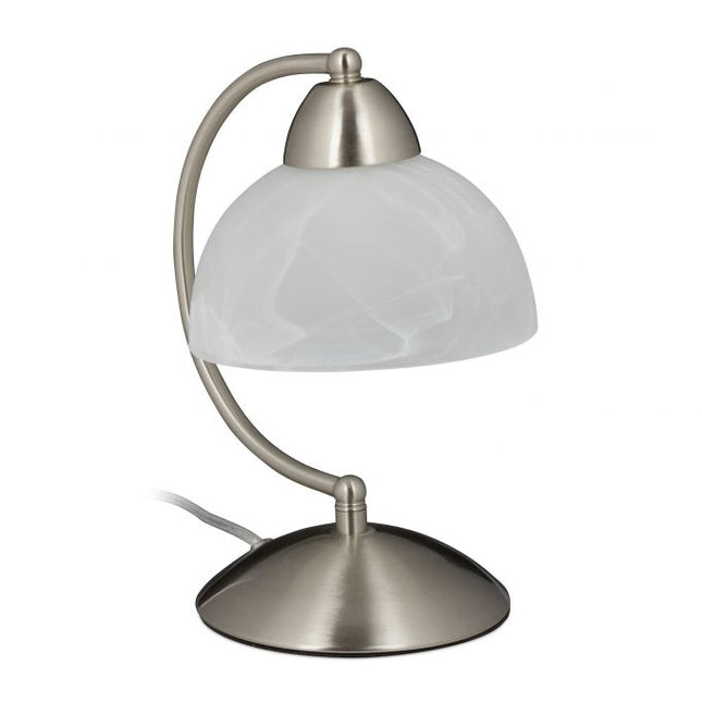 Tischleuchte Touchfunktion Glasschirm