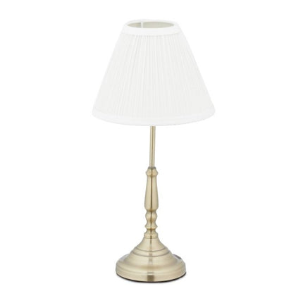 Lampe de table or blanc